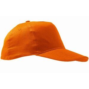 SOLS Unisex Sunny 5 Panel Baseball Cap / Orange